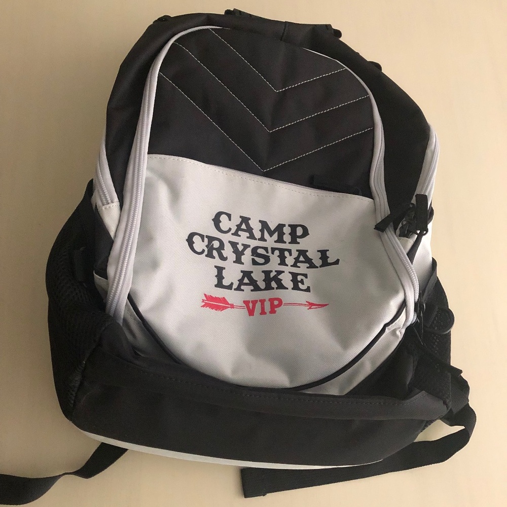 Camp Crystal Lake VIP Bookbag (Good Condition) Friday The 13th Movie Location